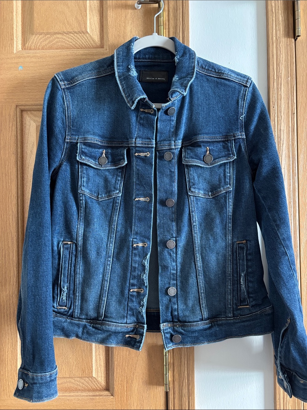 Articles Of Society Dark Blue Denim Jacket